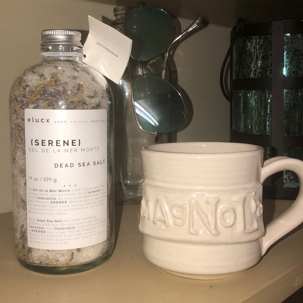 Magnolia Market Bath Salt & Coffee Mug set
